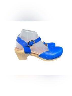 Dansko Maisie blue Sandals Sz 38